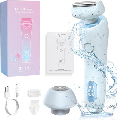 2 in 1 Electric Razors for Women, Electric Shaver for Women, Bikini Trimmer for