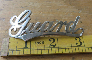 OLD AUSTRALIAN RAILWAY GUARD CAP BADGE STOKES & SONS