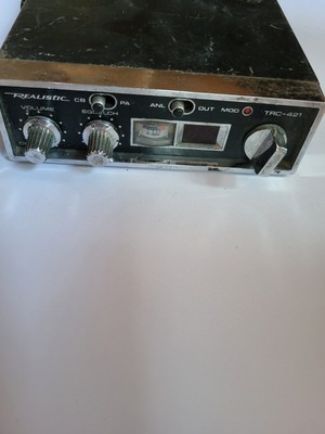 Realistic TRC 421 40 Channel CB Transceiver Untested 