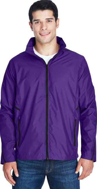 Куртка TT70 Team 365 Adult Conquest с сетчатой подкладкой спортивного фиолетового цвета XS