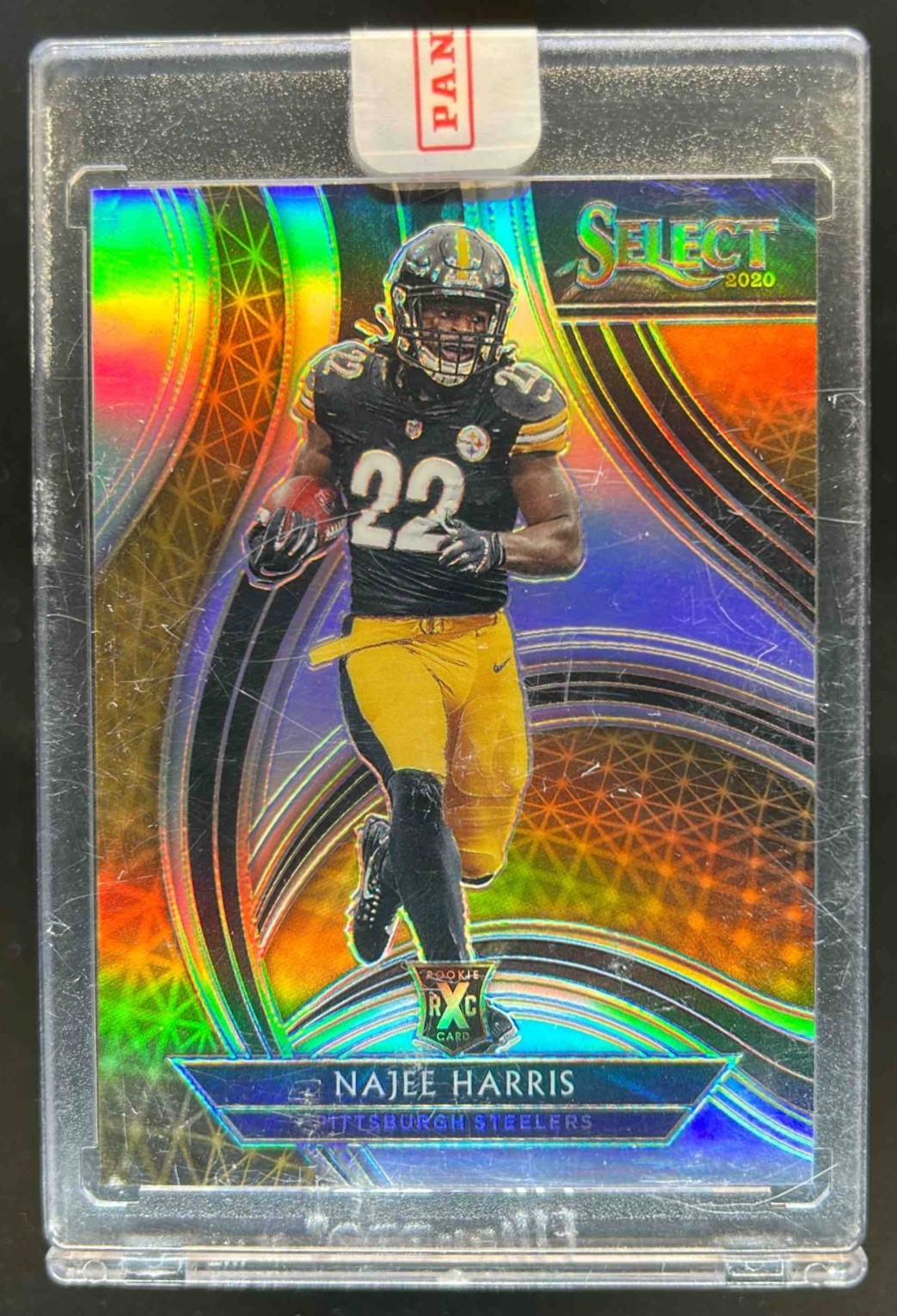2020 Select Najee Harris Rookie RC XRC #406 Steelers