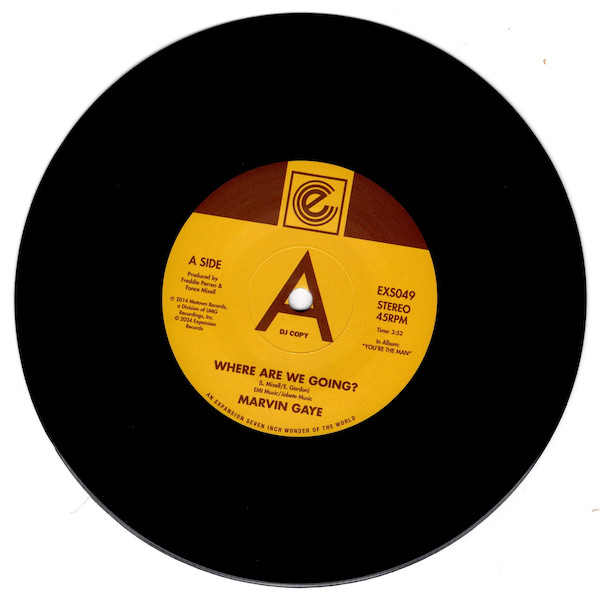 MARVIN GAYE Where Are We Going?- New Modern Soul DEMO 45 (Expansion) 70s Soul