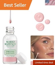 Mario Badescu 1 Fl Oz Drying Lotion - Acne Spot Treatment in Glass Bottle