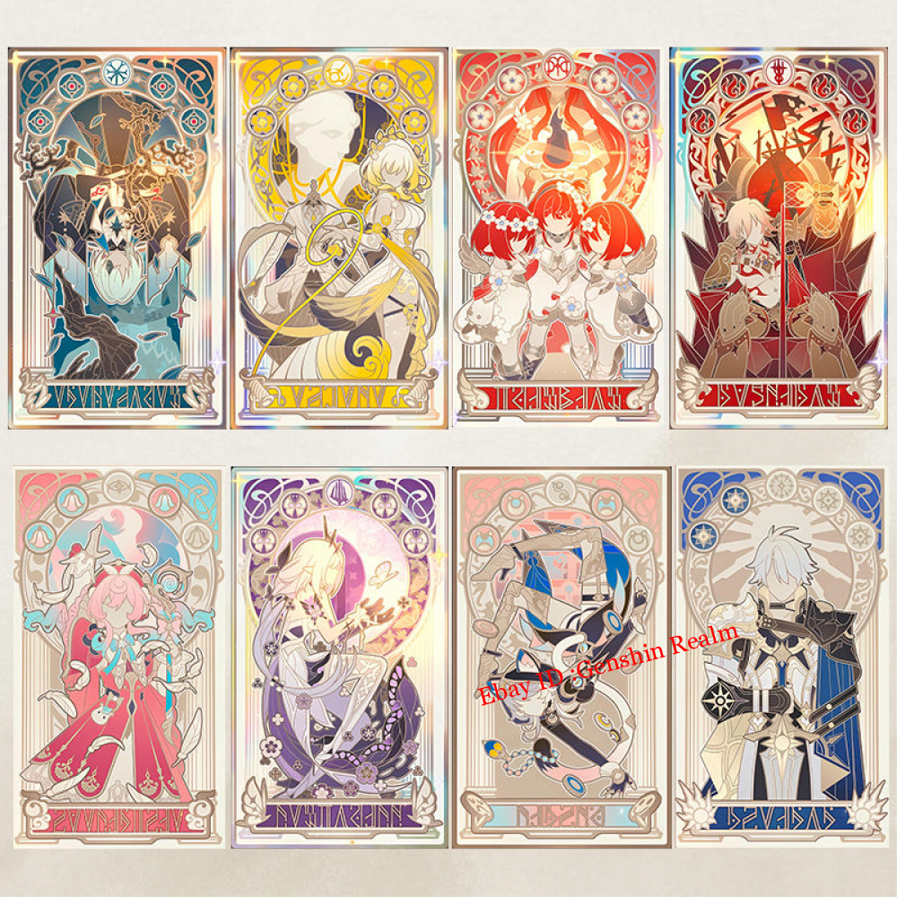 Anime Honkai: Star Rail Amphoreus Hero Divination Game Card Collection Gift  | eBay