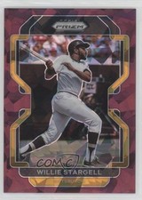 2022 Panini Prizm Tier III Burgundy Cracked Ice 7/25 Willie Stargell HOF 1e15