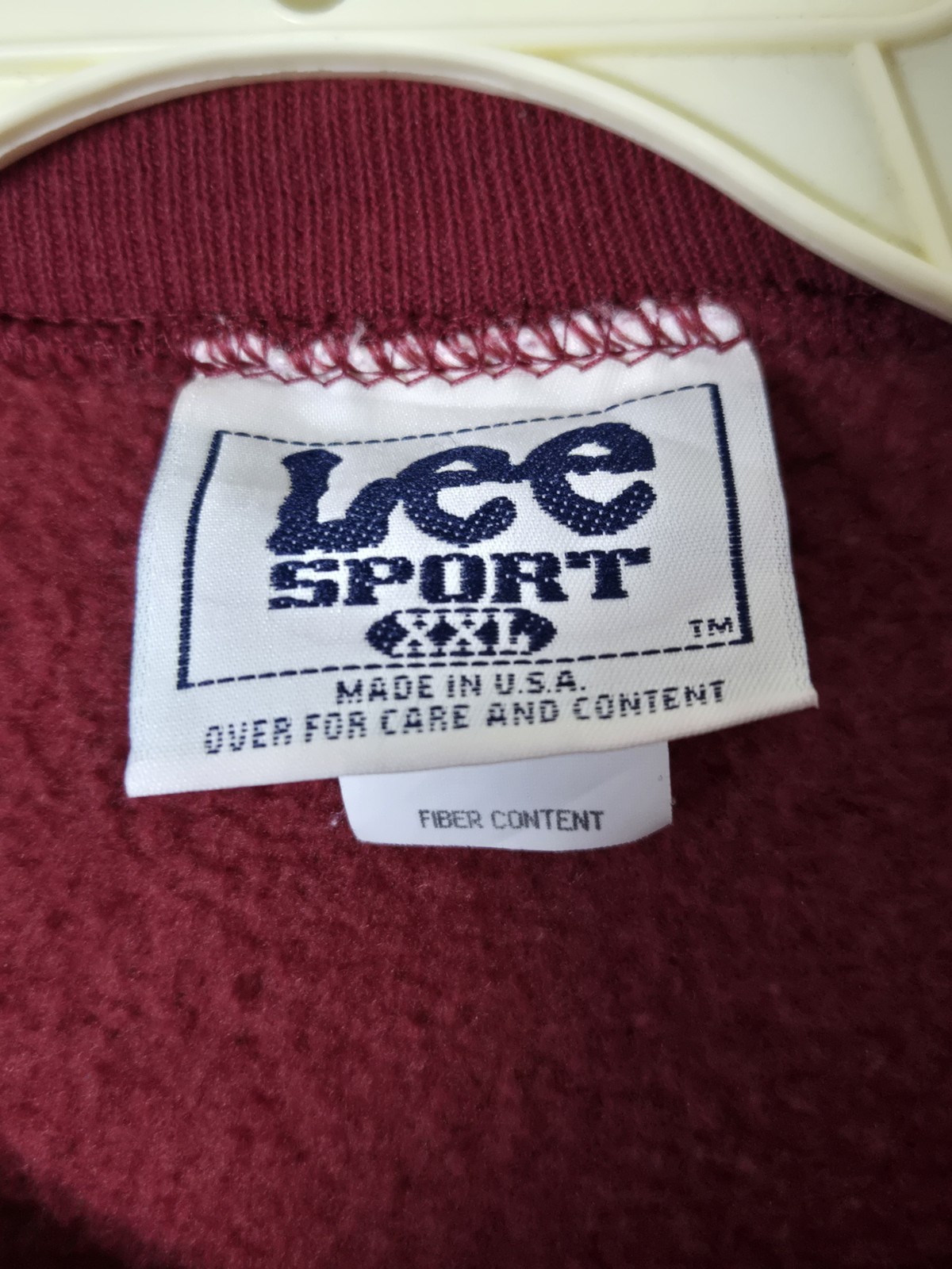 Vintage San Francisco 49ers Crewneck Sweatshirt Lee Sport Men's 2XL XXL thumbnail 2