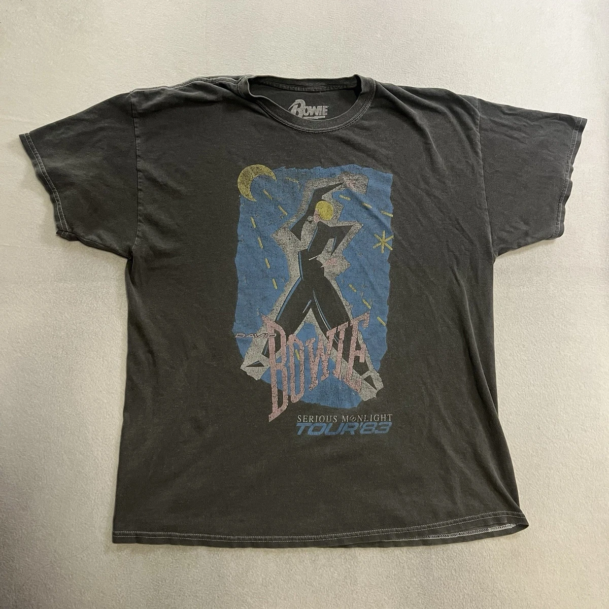 1983ツアーT【デヴィッド・ボウイ】XLロックT古着 ヴィンテージ