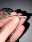 c. 1940s Tennis Racket Tie Clip owned by Rudy Vallée  — photo 3