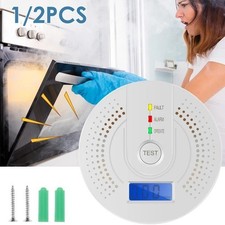 Carbon Monoxide Alarm Smoke Detector Carbon Monoxide Detector Powered by Battery