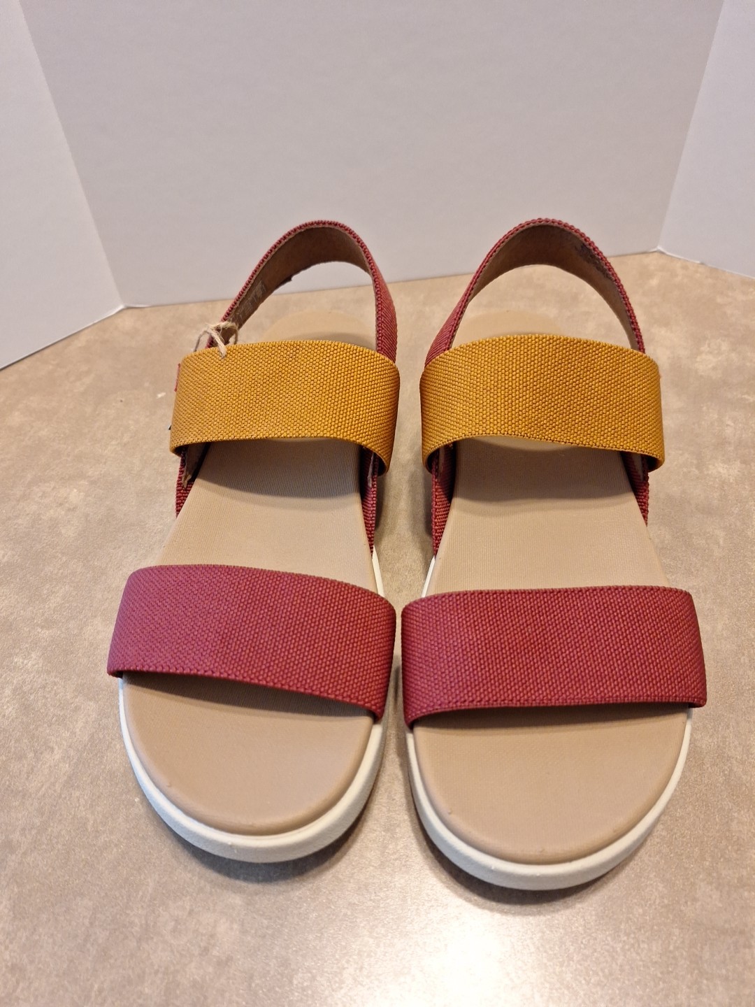 Sandali donna KEEN Elle con cinturino posteriore colore merlot brich taglia 10 5 M