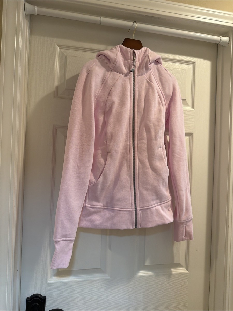 NWT Lululemon Scuba Full Zip Hoodie Pink Organza Size ： 6 | eBay