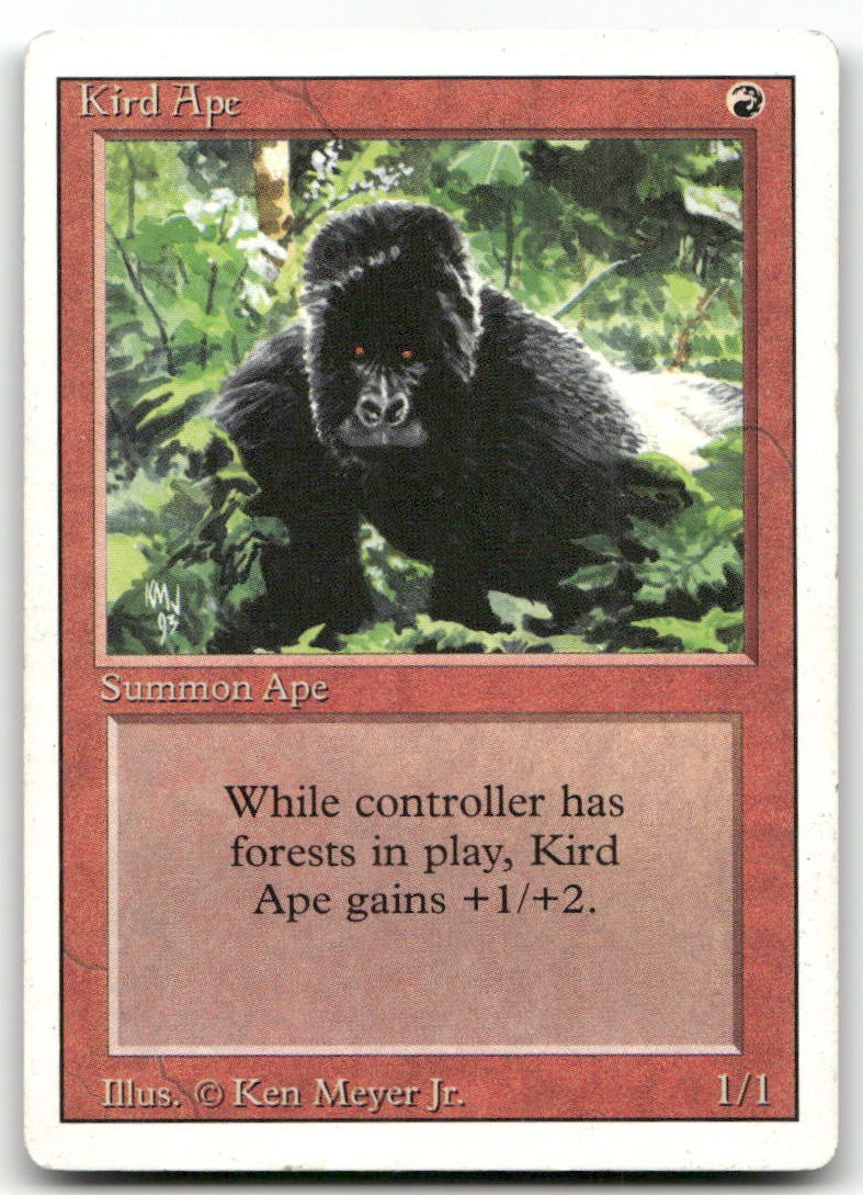 Kird Ape (MP) Revised Edition 3ED Magic MTG