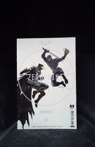 Batman/Fortnite: Zero Point #3 Mustard Cover *no code* 2021 DC Comics Book 