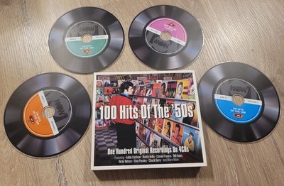 100 Hits Of The 50s - 4 CD Box Digipack Not Now Music 