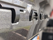 Raised Tailgate Inserts Letters for 2016-2023 Tacoma 3D Matte Black Emblem Badge
