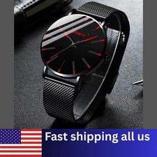 Waterproof Mens Watch Stainless Steel Quartz Luminous Classic Watches Business
