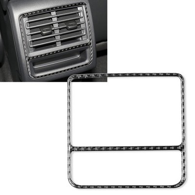 Rücksitz Air Vent Outlet Frame Cover Trim für VW Golf 8 MK8 2021-2023 schwarz