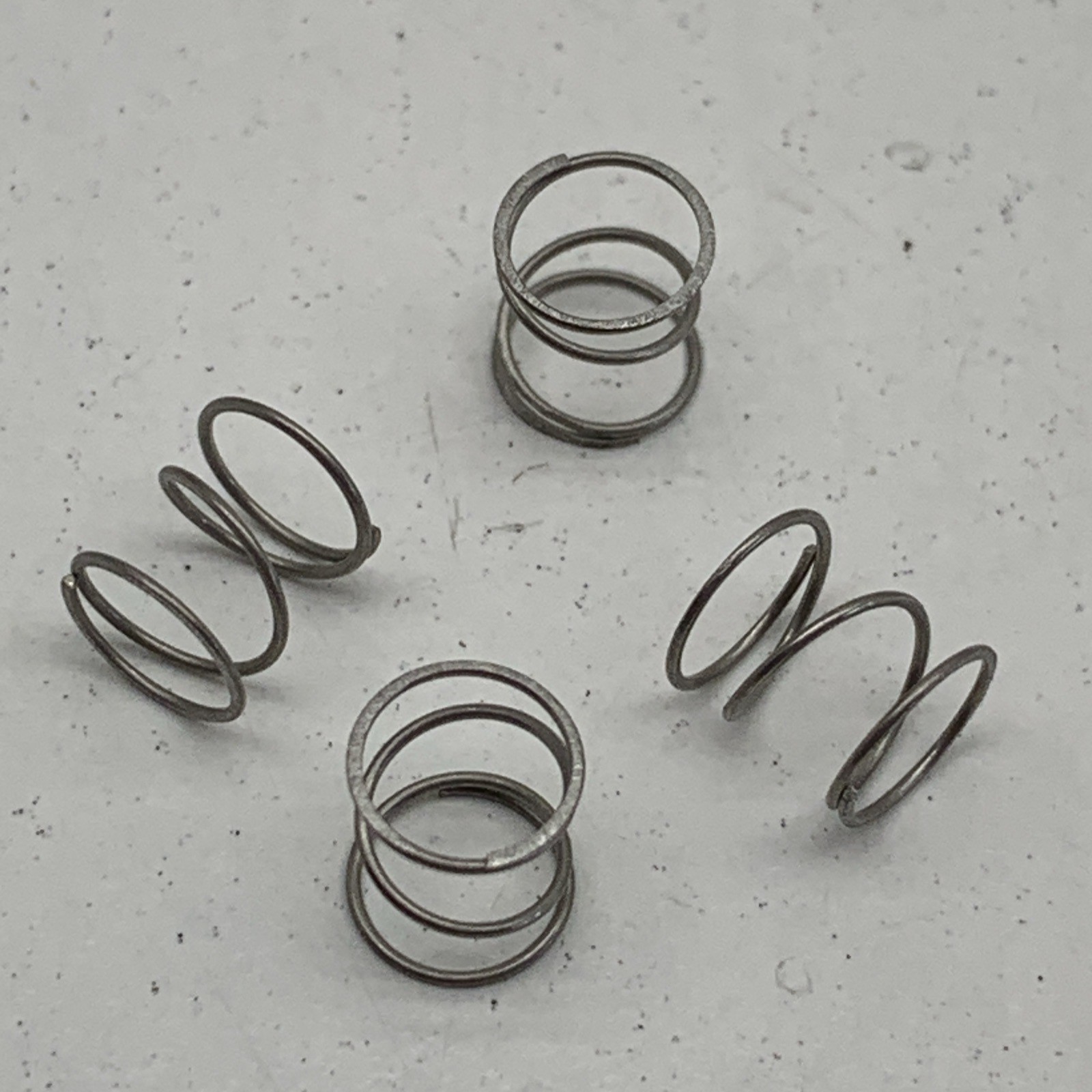 (25-Pack) Century 70520S Stainless Steel 1/4" Compression Spring .24" OD x 0.25"