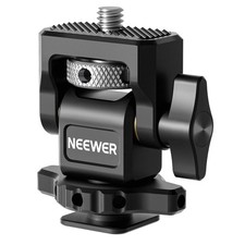 NEEWER MA002D Monitor Mount - 360  Swivel, Cold Shoe, 1/4" Screw