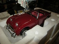 1:18 Kyosho Austin Healey Sprite Cherry Red/Rot In Ovp