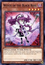 Yu-Gi-Oh TCG LED4-EN030 C Witch of the Black Rose Legendary Duelists: Sisters of
