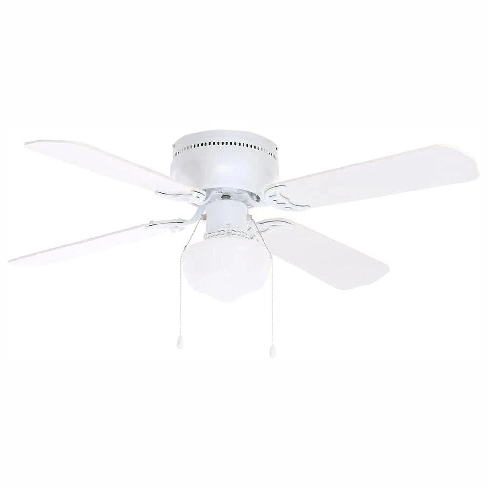 Hampton Bay FAN 新品未使用　42インチシーリングファン Hampton Bay White Ceiling Fans 42 in Fan Width for sale | eBay