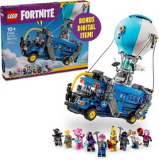 LEGO Fortnite Battle Bus 77073 - Collectible Fortnite Toy for Kids, Ages 10+
