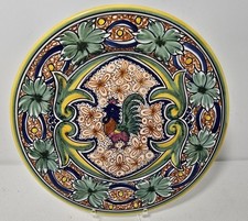 Williams Sonoma Alhambra Salad/Dessert Plate 9.25" Rooster Portugal
