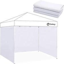Sekey 3 Sidewalls for 10X10 Canopy Tent, 3 Pack Pop up Canopy Sunwalls Only, Wat
