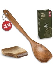 Teak Wooden Spoon For Cooking Made From Premium Teakwood