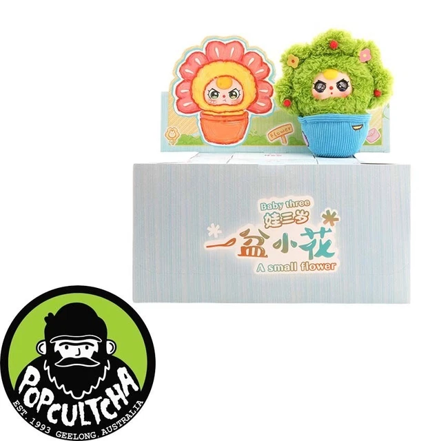 Baby Three - A Small Flower Blind Box Vinyl Plush (Display of 6) "New"