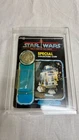Star Wars 1984 R2-D2 Pop-Up Lightsaber 92-Back Cardback & Coin ONLY EXCELLENT!