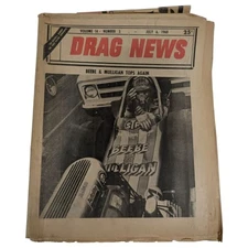 1968 Drag News July Vol 14 No 3 Racing Magazine Dragster Vintage 