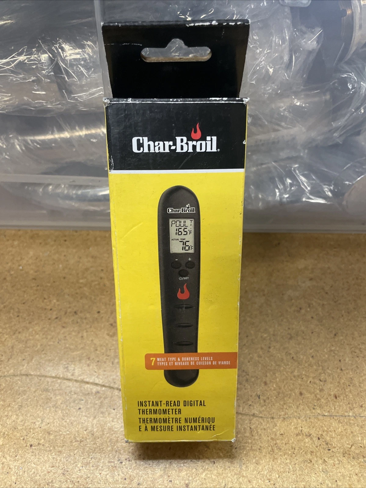 Char-Broil Instant Read Digital Thermometer Fast Reading System Special(battery)