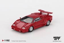 Mini GT 1:64 Lamborghini Countach 25th Anniversary Red