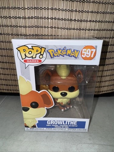 Funko Pop! Games Pokemon Growlithe #597 Vinyl Figure