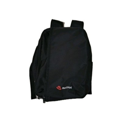 Samsonite Laptop Backpack Red Hat Branded Black With Adjustable Straps