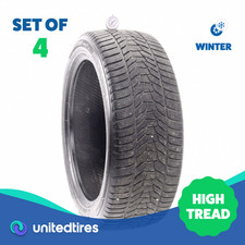 Set Of 4 Used 25545r20 Hankook Winter Icept Evo3 X W330a 105v - 932