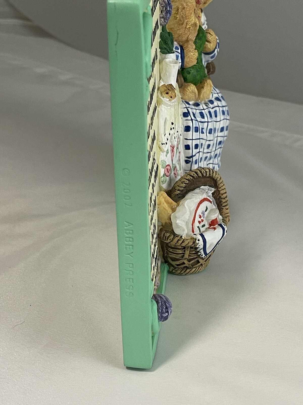 Bear Plaque Cleaning Scrubbing Poem Abbey Press Mom Grandma Baby Ruth Hamilton