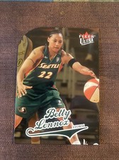 2004 FLEER ULTRA WNBA BETTY LENNOX GOLD MEDALLION DIE-CUT SEATTLE STORM ROOKIE