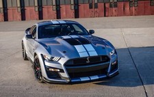 Oe 2020-2022 Ford Mustang Mk6 Vi Gt500 - Engine Lid Hood Bonnet Crystal Blue Oe 2020-2022 Ford Mustang Mk6 Vi Gt500 - Engine Lid Hood Bonnet Crystal Blue