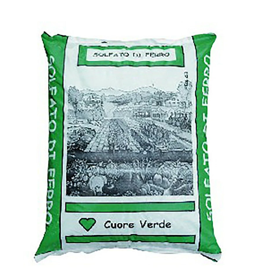 VIALCA SOLFATO DI FERRO GRANULARE KG.5 RINVERDENTE E ANTIMUSCHIO X PRATO ORTO E GIARDIN