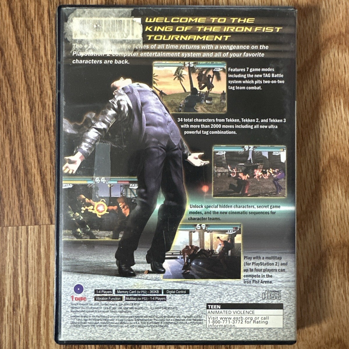PS2★TEKKEN TAG TOURNAMENT 海外版 北米版 Tekken Tag Tournament - PS2 - CIB | eBay