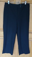 Charter Club Petite Ladies Size 6P Black Dress Crop Pants