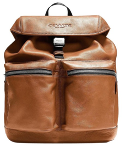 ebay leather rucksack