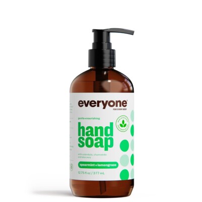 Everyone for Everybody Hand Soap, Spearmint & Lemongrass 12.75Fl Oz 636874220840