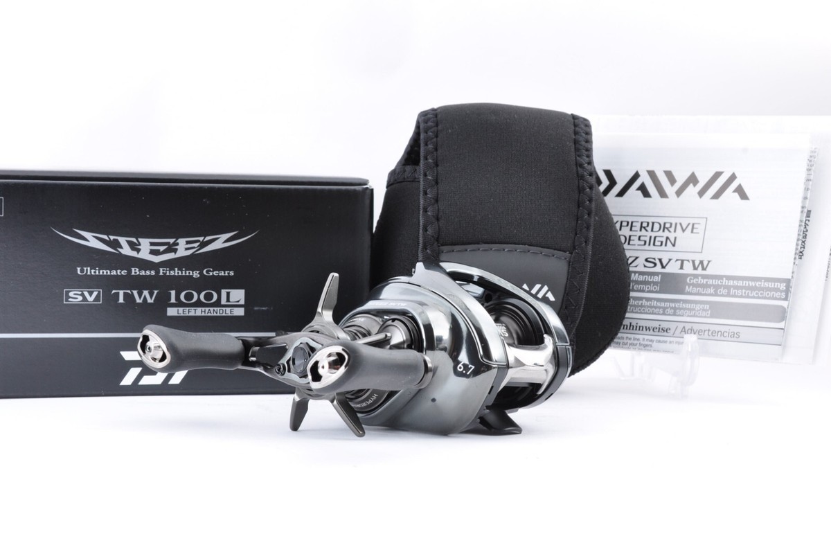 Daiwa 24 STEEZ SV TW 100L (Left Handle) Baitcasting Reel From