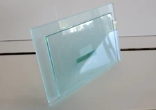 LIGHT GREEN RECTANGULAR PICTURE FRAME 7.5 by 5.25 INCHES DOUBLE WALL