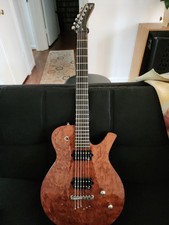 Parker Hornet Pm20 Walnut Burl, Ebony Neck Guitar