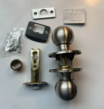 Shield Security Passage Round Knob Satin Stainless Finish PN 226931 USN322220733